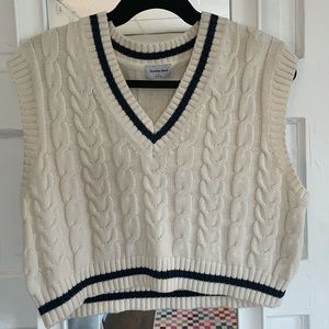 Aritzia sweater vest